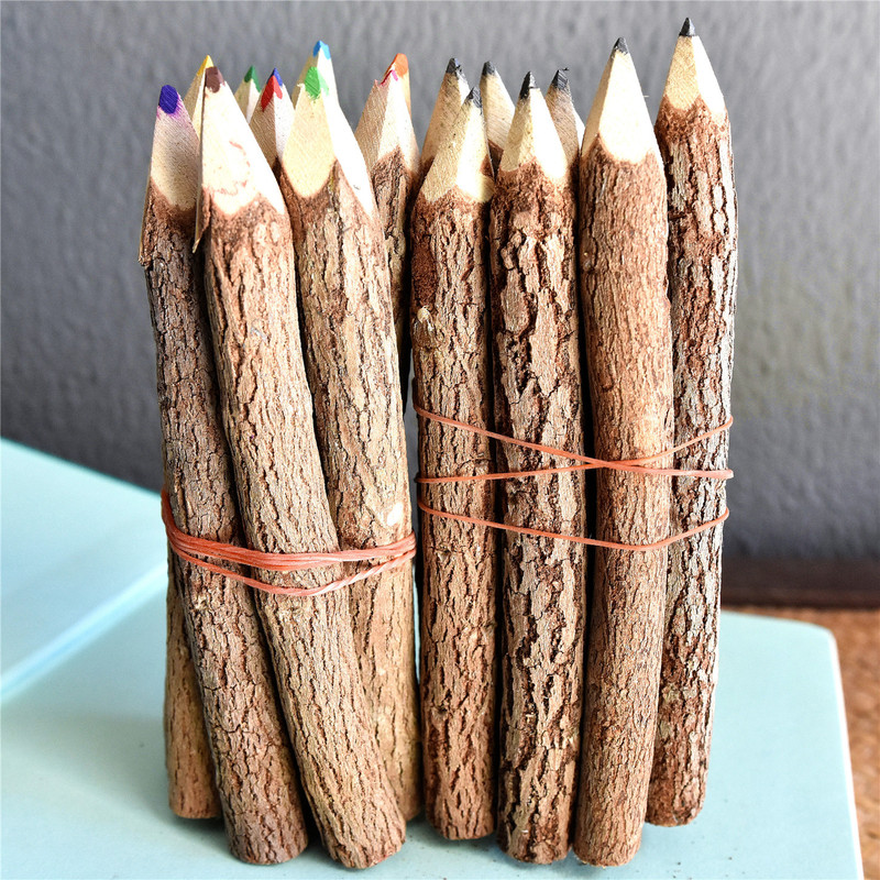 Thai Branch Pencil Decoration Pencil Crayon Notebook Cover Decoration Album Decoration Pencil Handicrafts