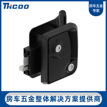 斯科跨境热卖内外通开锌合金房车锁特种工程车面板机械门锁A7904