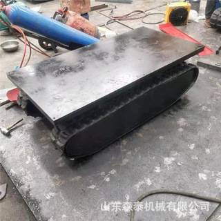 厂家定制改装各种履带底盘 工程机械配件电动遥控履带底盘 链轨