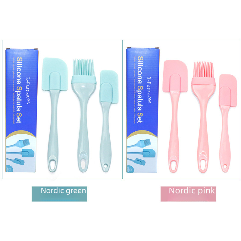 Silicone cream scraper