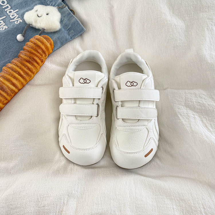 Zapatos de mujer con suela gruesa Velcro 2025 otoño versátil zapatos de skate casuales de moda cómodos y transpirables zapatos deportivos casuales mujeres