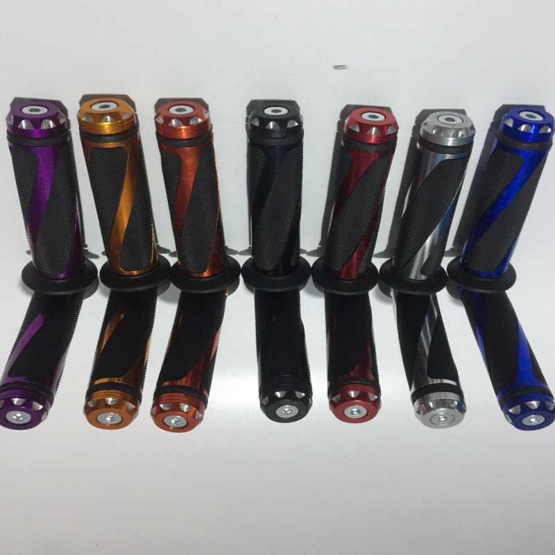New twill handle rubber motorcycle modification accessories off-road vehicle modification handle cover universal lining factory direct sales