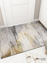 进门地垫入户门垫玄关脚垫可擦免洗纯色简约进户门厨房地毯可裁剪