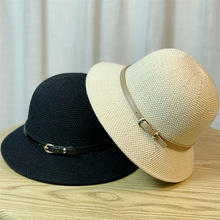 帽子女春秋遮阳时尚渔夫帽气质休闲专柜同新款出游防晒显脸小礼帽