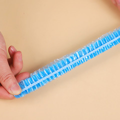 Disposable shower cap household thick oil and water-resistant plastic head hat hair salon hotel hair styling oil hair dyeing cover