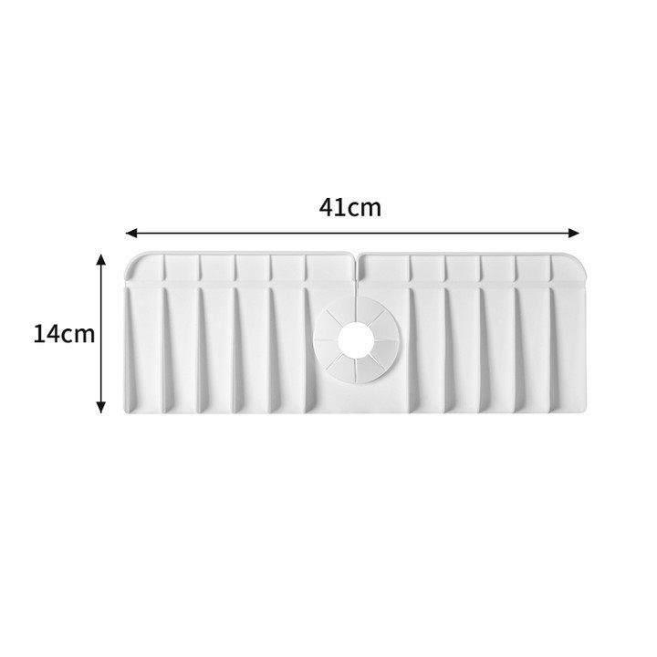 대형 슬로프 배수 매트-화이트