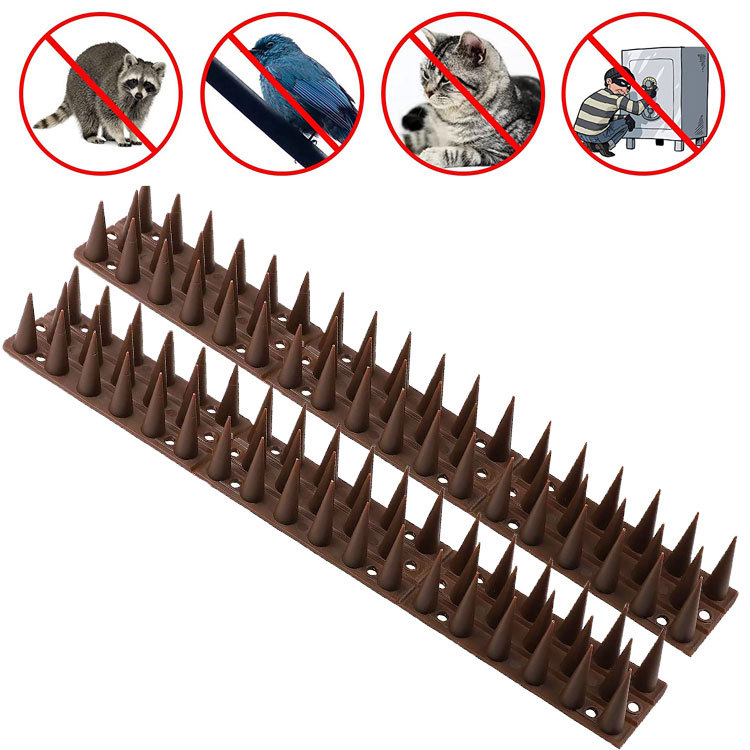 Púas antipájaros para techos, púas repelentes de pájaros, gatos y ratones. image 6