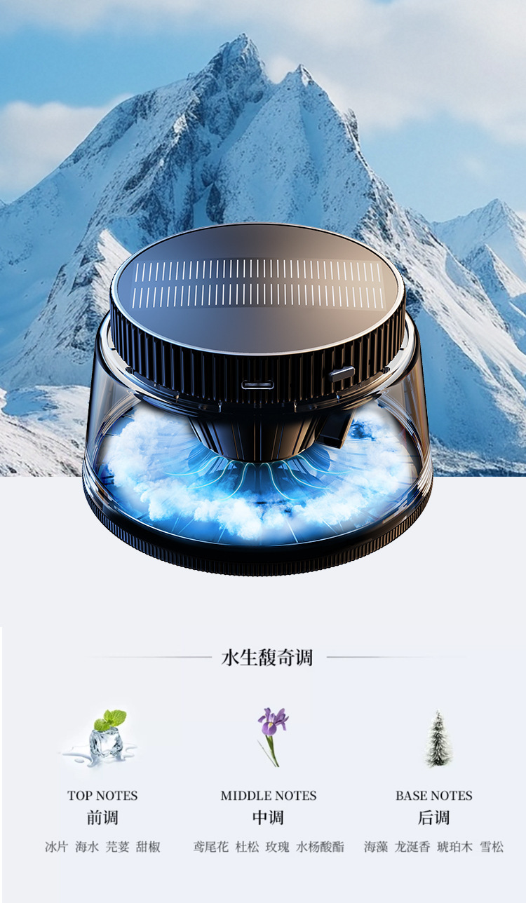 Cloud Mist Car Fragrance Luxury New Model Long-Lasting Scent Men's Car Perfume High-End Automatic Spray