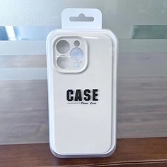 携帯電話ケース触感包装透明PVCプラスチックケースアップルボックスケース保護カバーケース収納