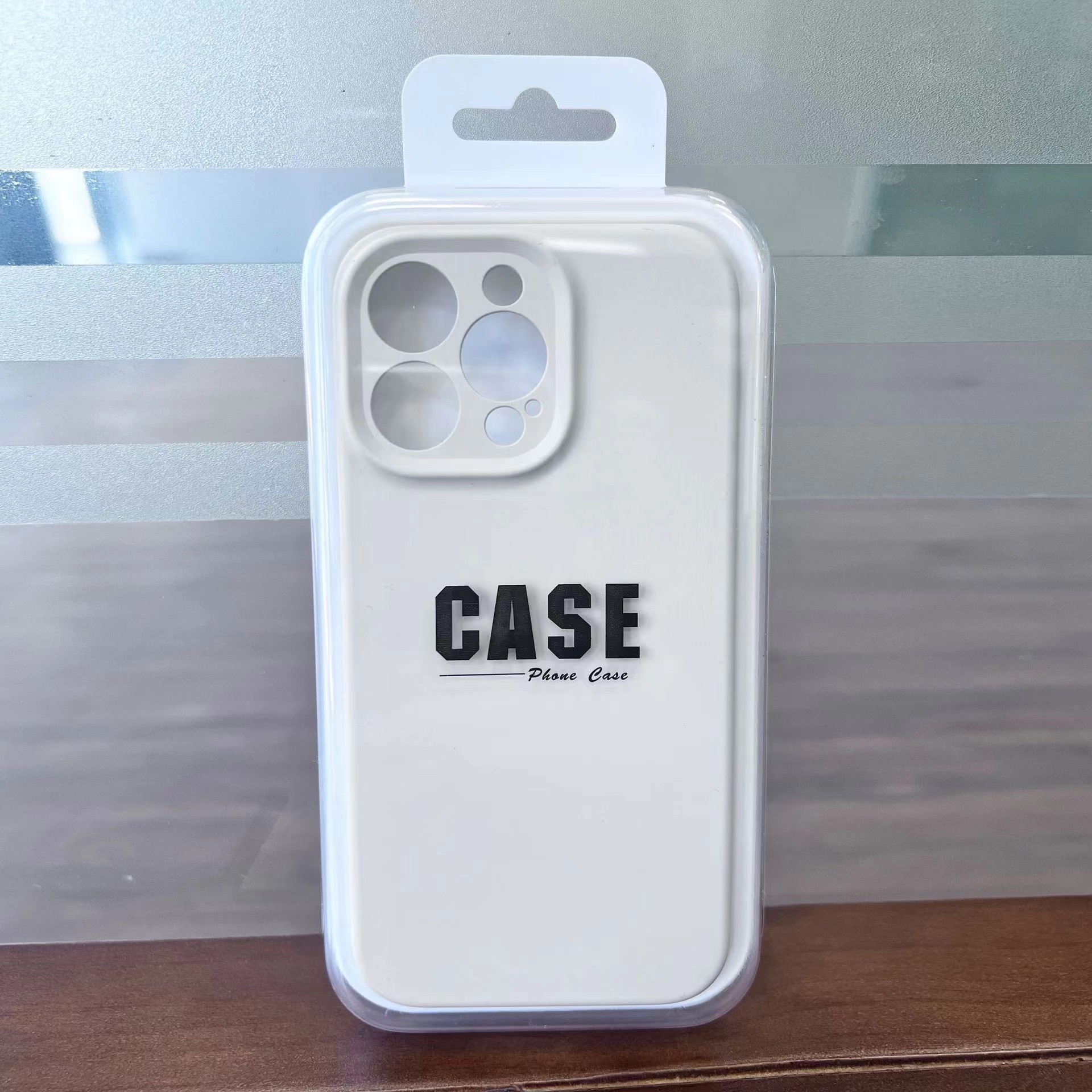 Caja de teléfono móvil, embalaje táctil, caja de plástico transparente de PVC, caja de regalo de manzana, cubierta protectora, caja de almacenamiento de plástico