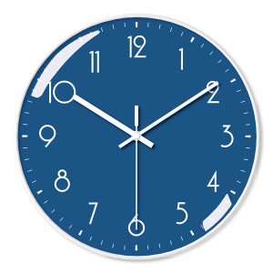 Reloj de pared reloj sala de estar creativo Reloj simple hogar Punch-libre cuarzo mudo Reloj de pared dormitorio fábrica entrega