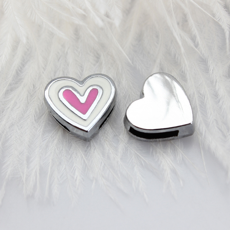 1 Piece Alloy Heart Shape Beads display picture 4