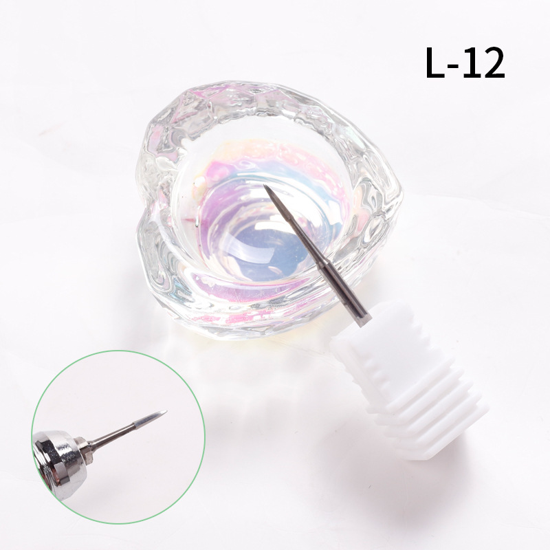 Suministro directo transfronterizo clavo cabeza de molienda de acero de tungsteno Seis dientes descarga taladro de molienda piel muerta de eliminación rápida de la joyería del diamante de molienda de la cabeza