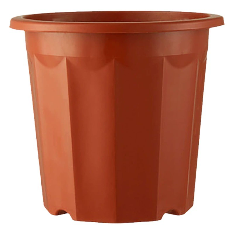 Производители источников напрямую поставляют красные Угловые горшки E-типа пластиковый цветочный горшок с высоким углом для ног Двенадцать угловых горшков база горшки для посадки рассады