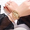 歌迪 Square starry sky, metal bracelet, advanced women's watch, trend steel belt, swiss watch, light luxury style, high-quality style, wholesale