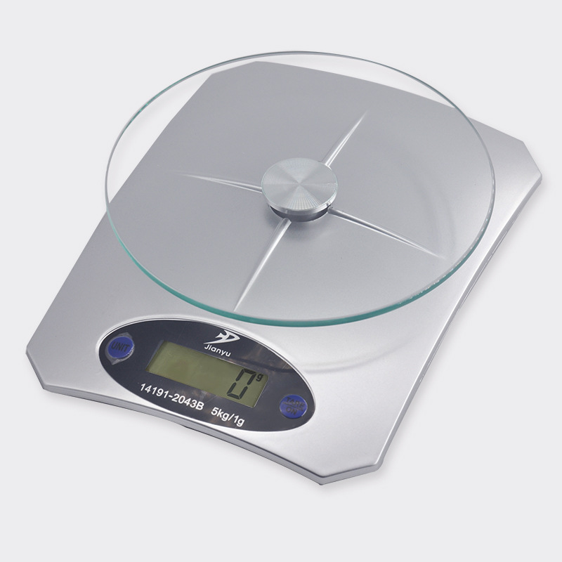 跨境外贸亚马逊厂家批发家用电子厨房秤玻璃托盘电子称烘焙点心秤