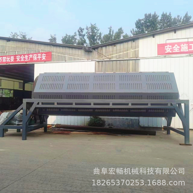 金属去毛刺抛光机 橡胶内衬六角滚筒研磨机 旋转式滚筒光饰机