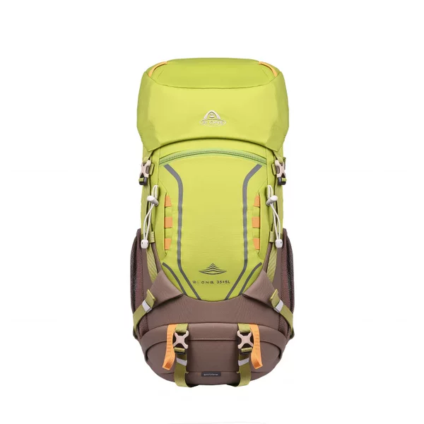 Ai Wang's newly upgraded 35+5 liter nylon water-resistant hiking backpack for men and women, large-capacity outdoor trekking backpack