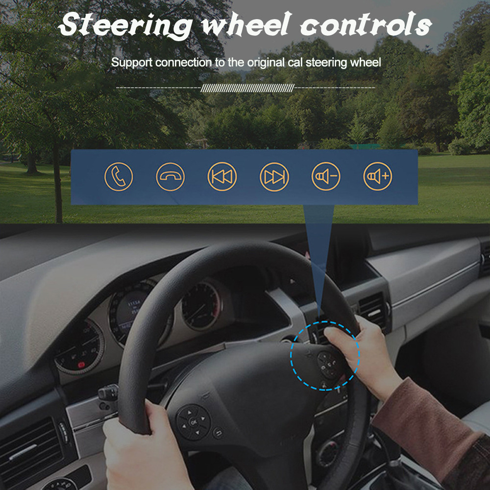 7inch Single-Cylinder Manual Retractable Screen Car Bluetooth Mp4 Player Fm Radio Reversing Priority 12V Dropshipping