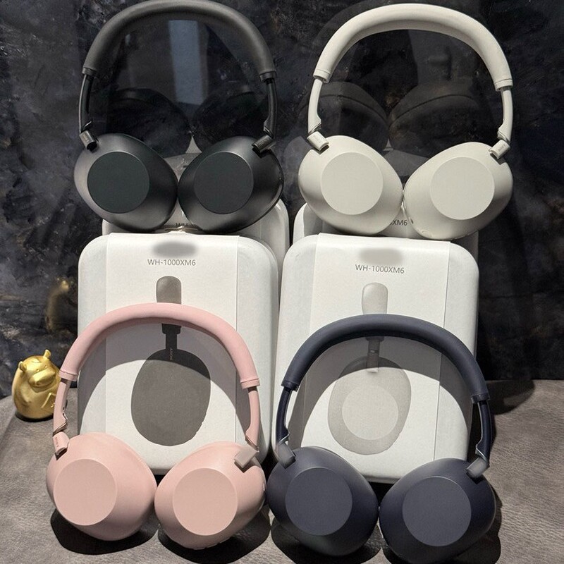 New cross-border active noise-cancelling WH1000XM6ANC over-ear Bluetooth headphones with high-end original paper pulp box