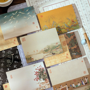 Мо Мо Нонг подписал картину этой серии картин Цзяншан из китайского стиля знаменитые картины DIY Ручные сообщения о украшении 6 моделей