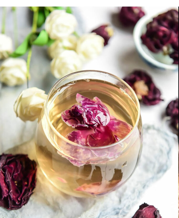 Yunnan Mo Hong Rose Bud Tea 500g Edible Dried Rose Flower One Bud One Cup Bag specifications