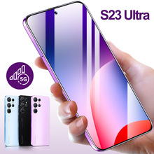 跨境手机S23 Ultra真穿孔7.3寸大屏 真4G 安卓8.1 800万像素 2+16
