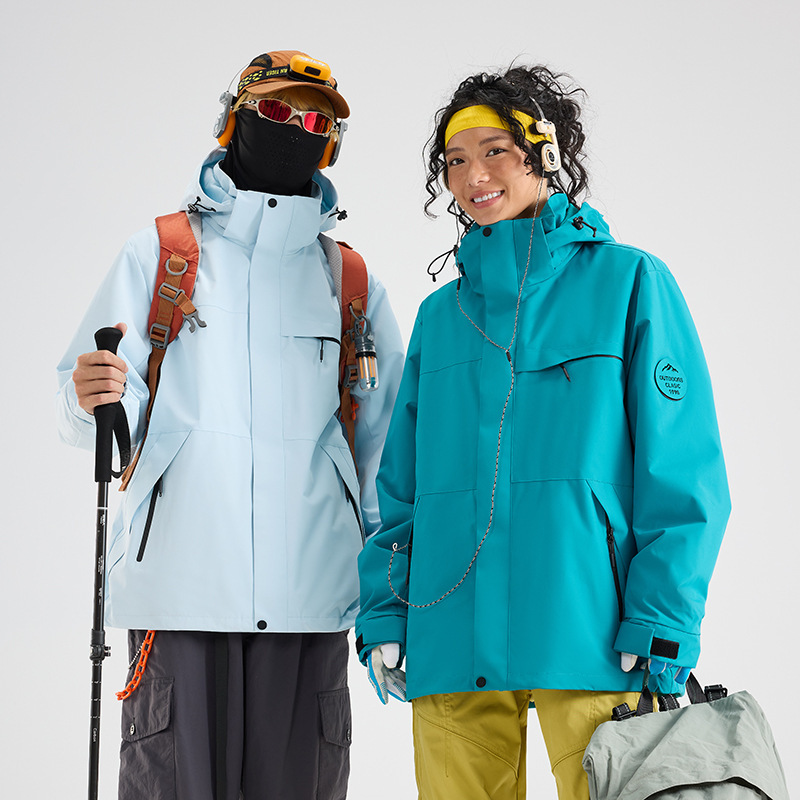 High-Quality Thirteen-Color Camel Two-Layer Spring and Autumn Single-Layer Windproof Waterproof Breathable Sports Jacket for Men and Women High-Quality Thirteen-Color Camel Two-Layer Spring and Autumn Single-Layer Windproof Waterproof Breathable Sports Jacket for Men and Women