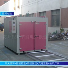 工业聚氨酯制品老化定型专用烤箱 300℃轨道式聚氨酯胶辊固化烘箱