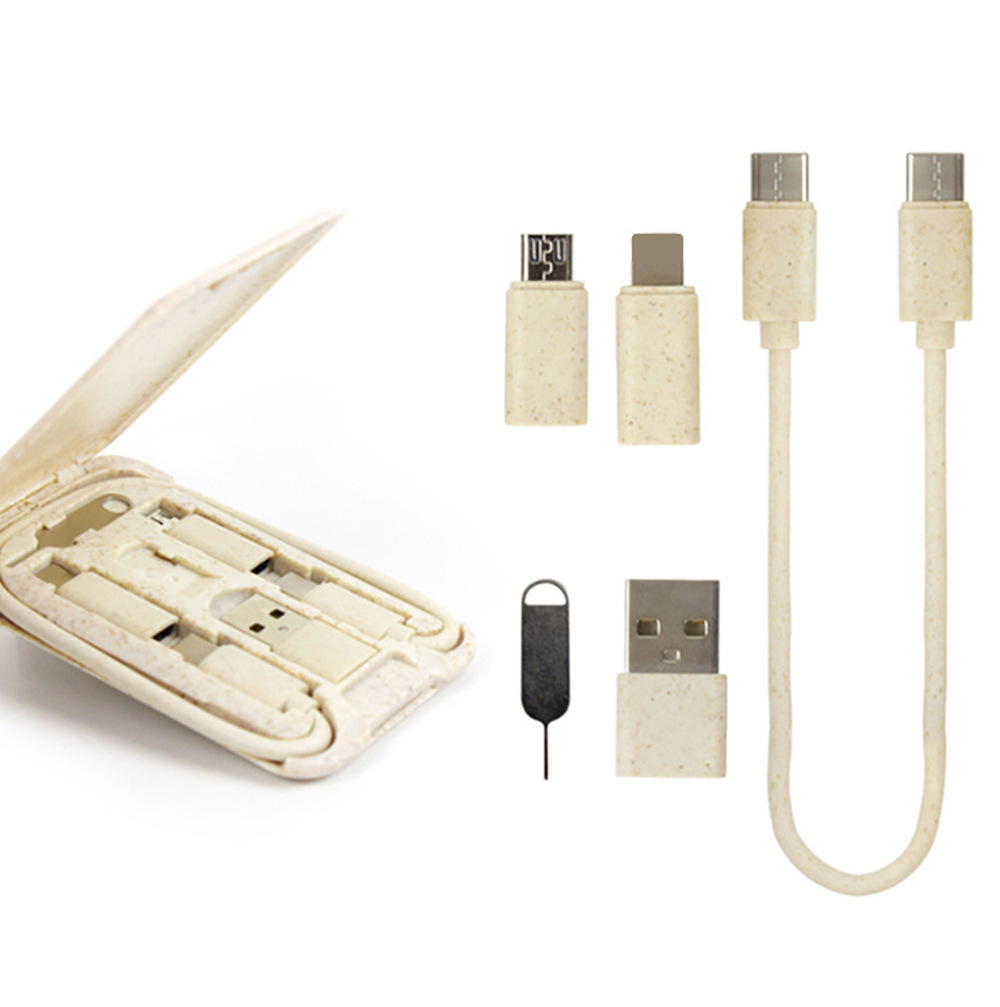 Handyhalter drei in einem biologisch abbaubaren Datenkabel-Ladeset, City-Survival-Card-Box-Patent, Kikyo_voghion.com