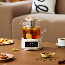 液體加熱器辦公花茶壺家用恆溫煮茶熱奶玻璃壺身花茶果茶一鍵加熱