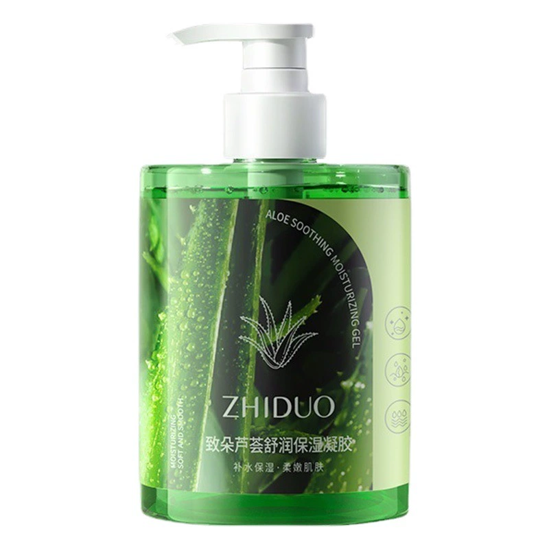 Гель-увлажнитель с алоэ вера Zhiduo, увлажняющий крем для лица, освежающий и улучшающий цвет кожи, оптом