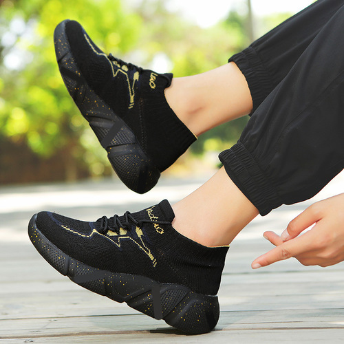 [Recommend non-tiring shoes for fitness and dancing] Niu Domineering four-season dance shoes, shuffle dance shoes, square dance shoes 22028