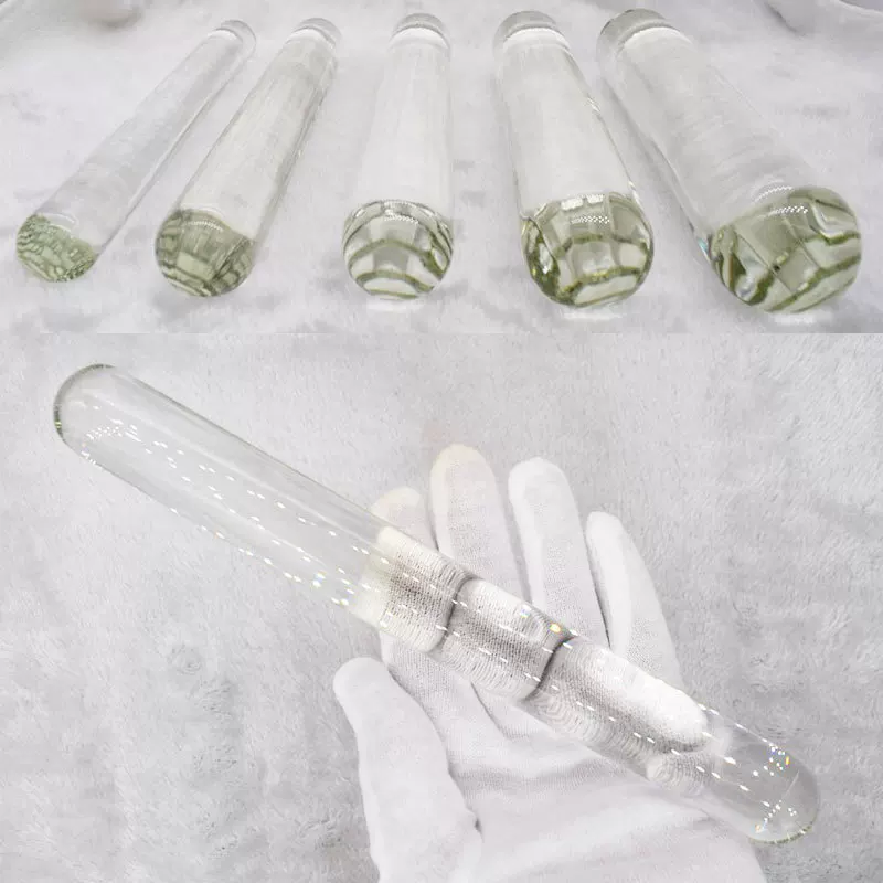 Glass Masturbation Rod Set, 23 cm, Various Diameters (2.0–4.5 mm), 5 Options