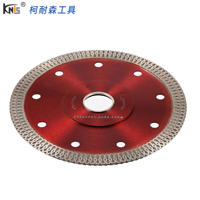 跨境105-180mm热压陶瓷碰焊网波片 陶瓷玻化砖石材金刚石切割片