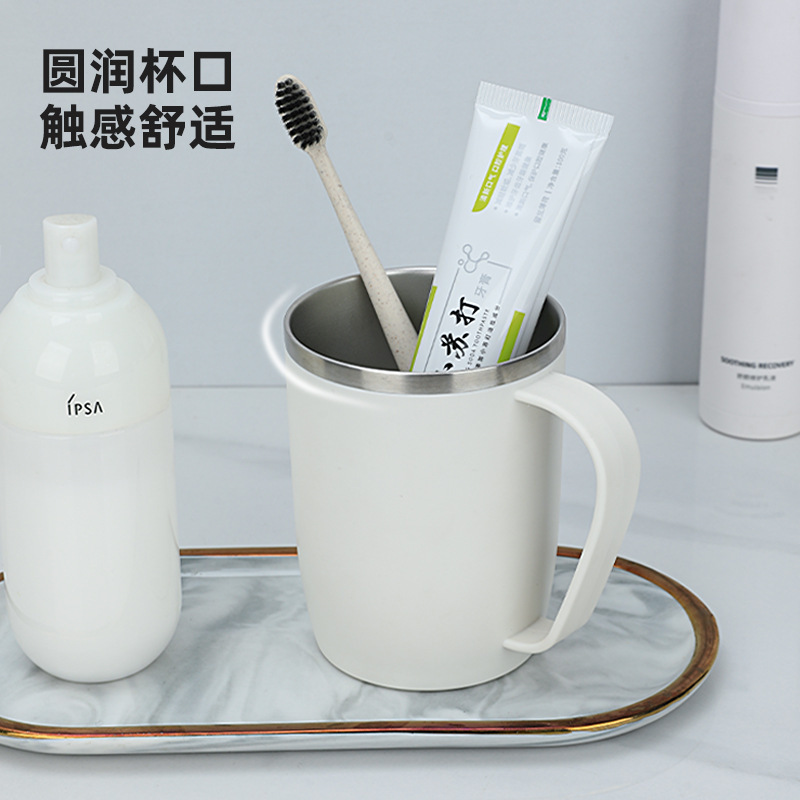304ステンレスうがいコップ歯磨きコップ家庭用高級高颜値学生カップル歯具歯ブラシうがいコップ|undefined