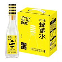 蜂解蜂蜜水分离式新鲜柠檬蜜汁便携式400g*6瓶饮料整箱厂家批发