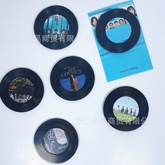 レトロ NFC ビニール CD レコード冷蔵庫マグネットカスタム写真音楽スター周辺サポート素材クリエイティブギフト