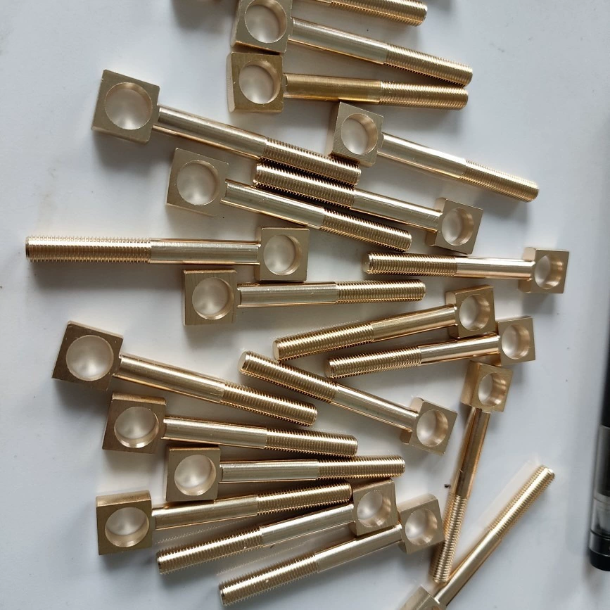 Обработка латунного кольца