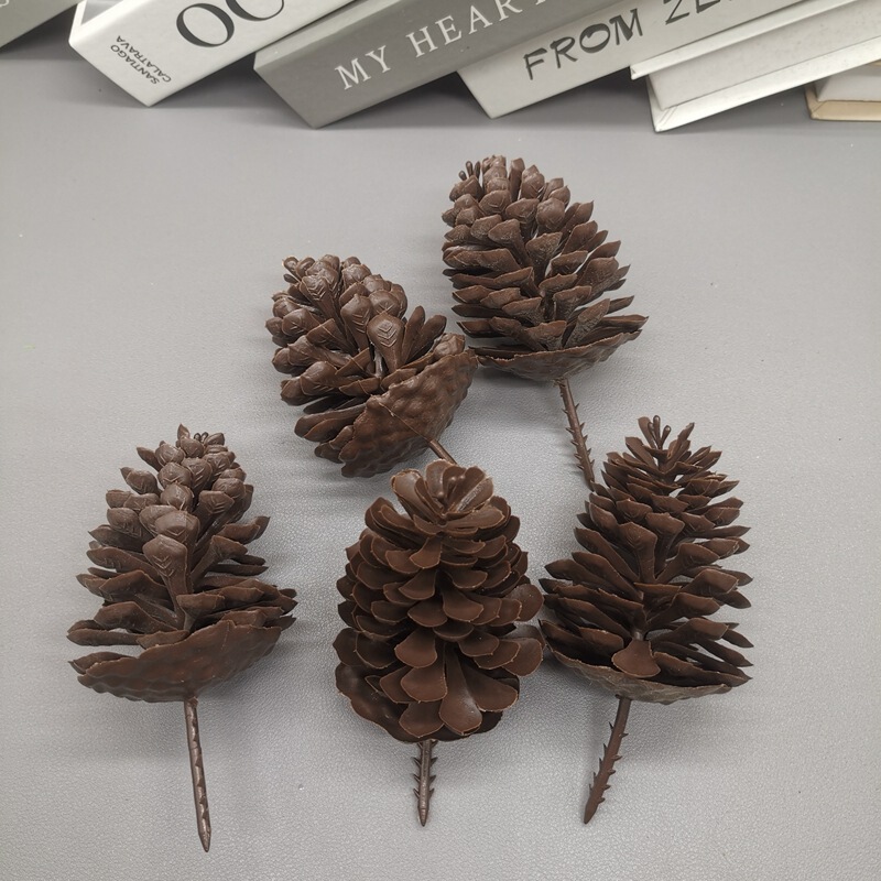 Plastic Artificial Pine Cones DIY Pine Cone Crafts Christmas Decorations Plastic American Spruce Christmas Tree Decorations Plastic Artificial Pine Cones DIY Pine Cone Crafts Christmas Decorations Plastic American Spruce Christmas Tree Decorations