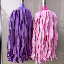 批发鹿皮巾胶棉拖把家用拧水拖把圆头拖布腾飞墩布材质吸水拖把