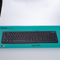 新純正品羅技mk 120有線USBキーボードマウスセットオフィス家庭用標準キーマウス