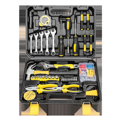 Factory direct sales Habo household hardware tool set manual tool box combination open-ended wrench screwdriver gift