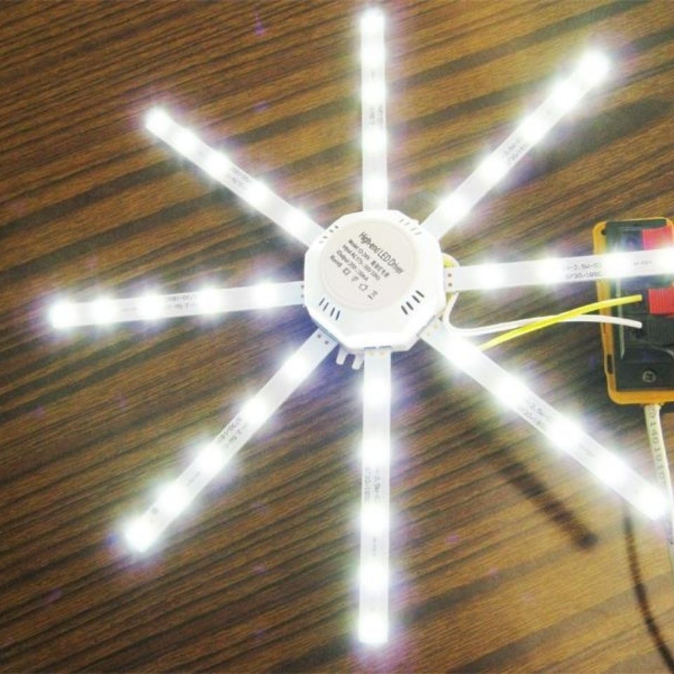 Wei Hao Tai led module Wicks replace Ceiling lamp Ring Lamp Super bright white light octopus Patch Medallions