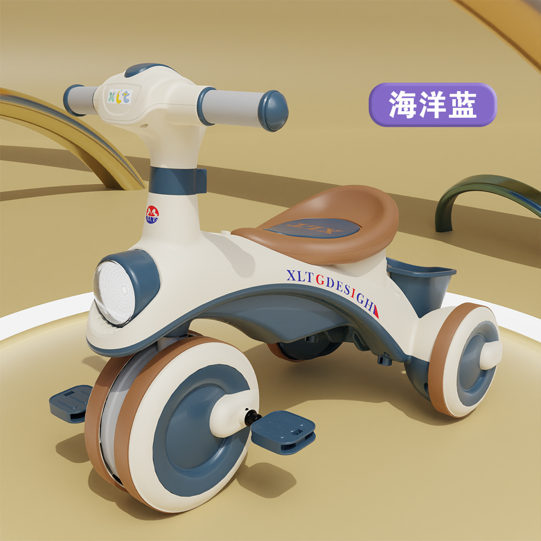 Luz musical azul océano