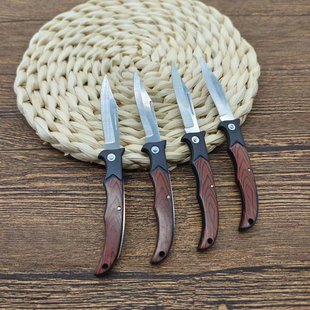 Wood grain folding fruit wood knife peeler peeler 1 yuan shop supply wholesale stall one yuan wholesale