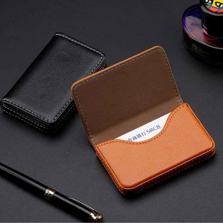 In-Stock Wholesale Pu Business Card Holder, Business Card Case, Business Card Wallet, Company Gift, Faux Leather In-Stock Wholesale Pu Business Card Holder, Business Card Case, Business Card Wallet, Company Gift, Faux Leather
