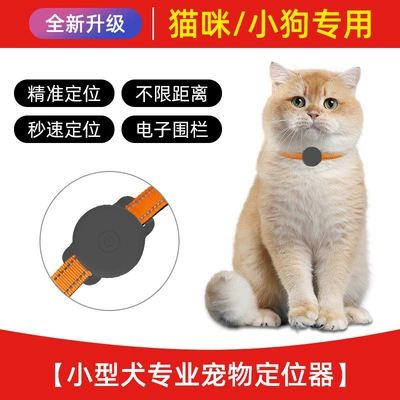 GPS Locator collar, tracking device, cat - 5g-black-compact-model-precise-positioning-historical-trajectory-electronic-fence-ultra-high-precision-positioning-low-power-consumption