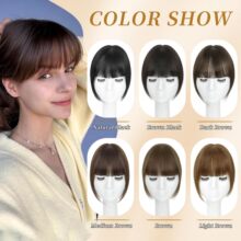 ��ó��ʽ����Clip in Bangs ���˷�ͷ������ƬŮ����ͷƤ�ڷ��춬