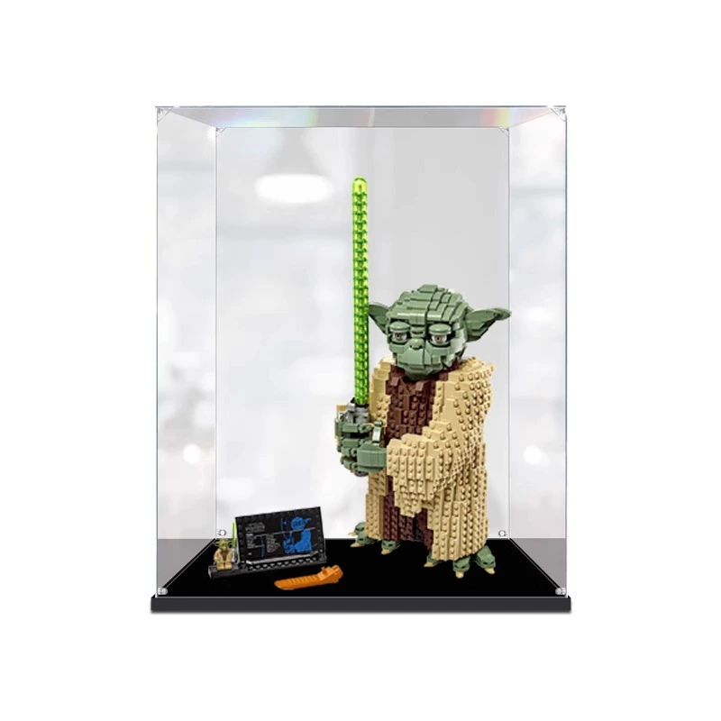 Lego, акриловая подставка, Йода, контейнер для хранения, чехол от пыли, звёздные войны